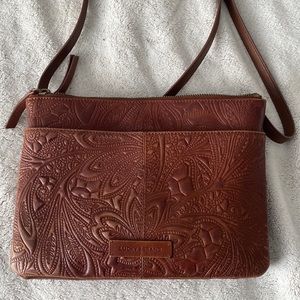 Lightly used Lucky Brand leather crossbody bag